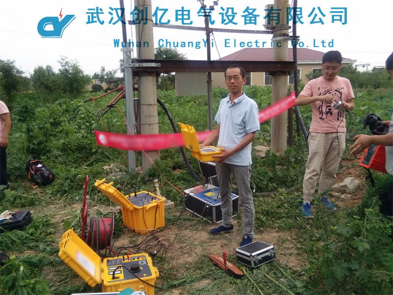 炎炎夏日，我司為孟電集團(tuán)調(diào)試電纜故障測試系統(tǒng)售后保障
